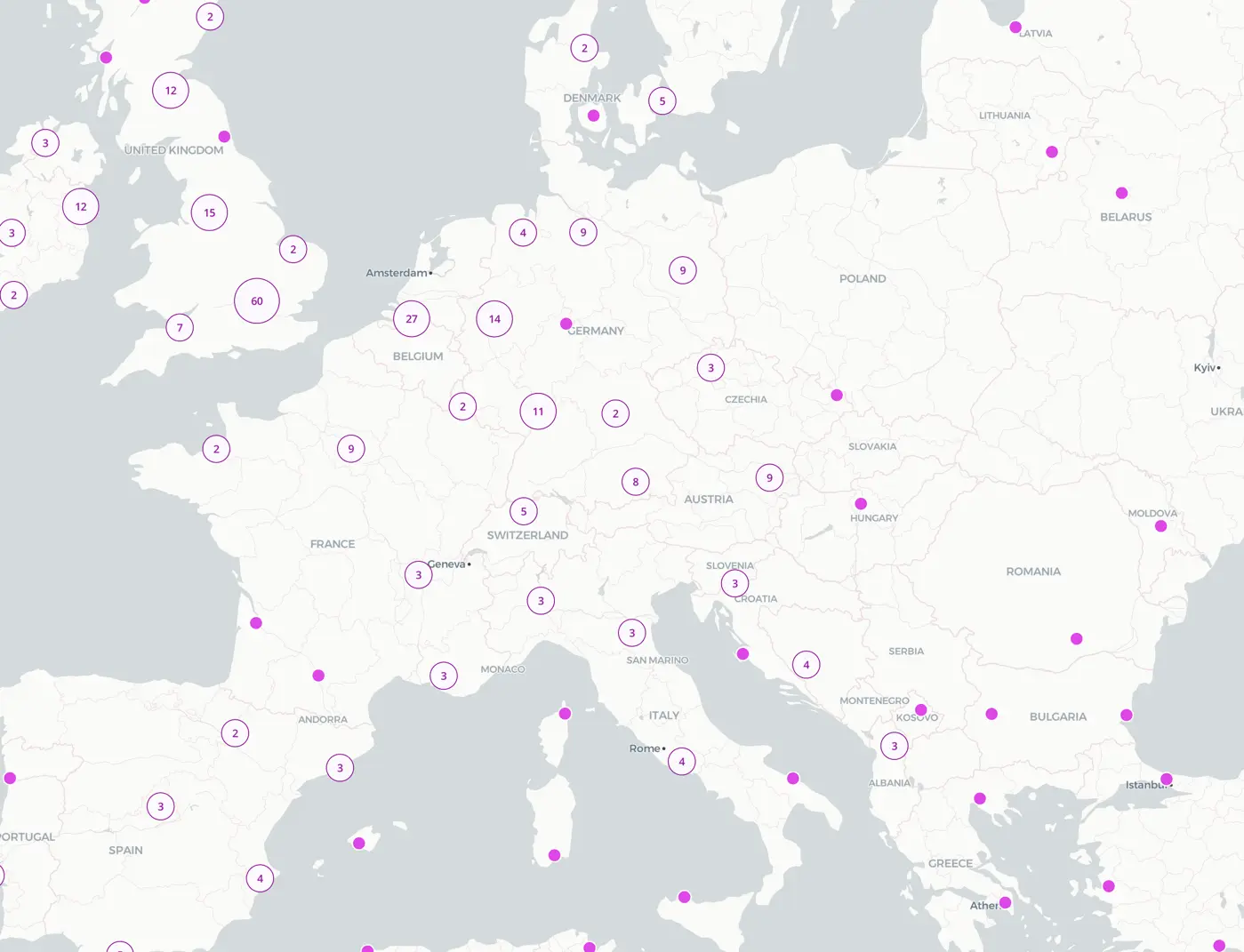 Hartă interactivă cu secții de votare